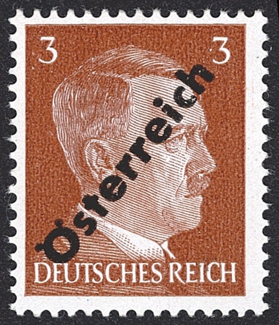 Österreich 1945 ANK Nr. (8)a Abklatsch "I. Wiener Aushilfsausgabe" - nicht verausgabt - postfrisch **