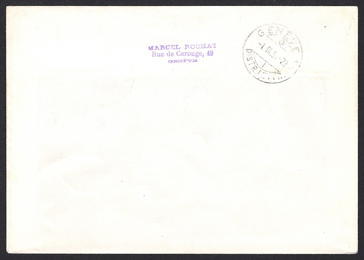 Schweiz, FDC, Freimarken, Nr.328-331, illustriert, ET-Stempel BERNE f, R- FDC – Bild 2
