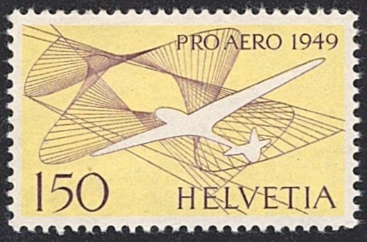 Schweiz, Flugpost, Nr.45, Pro Aero