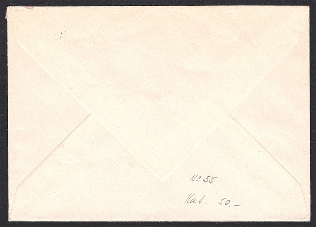 Schweiz, Pro Juventute-Briefli, Nr.55, Frankatur Nr.160, NIEDERMUHLERN – Bild 2