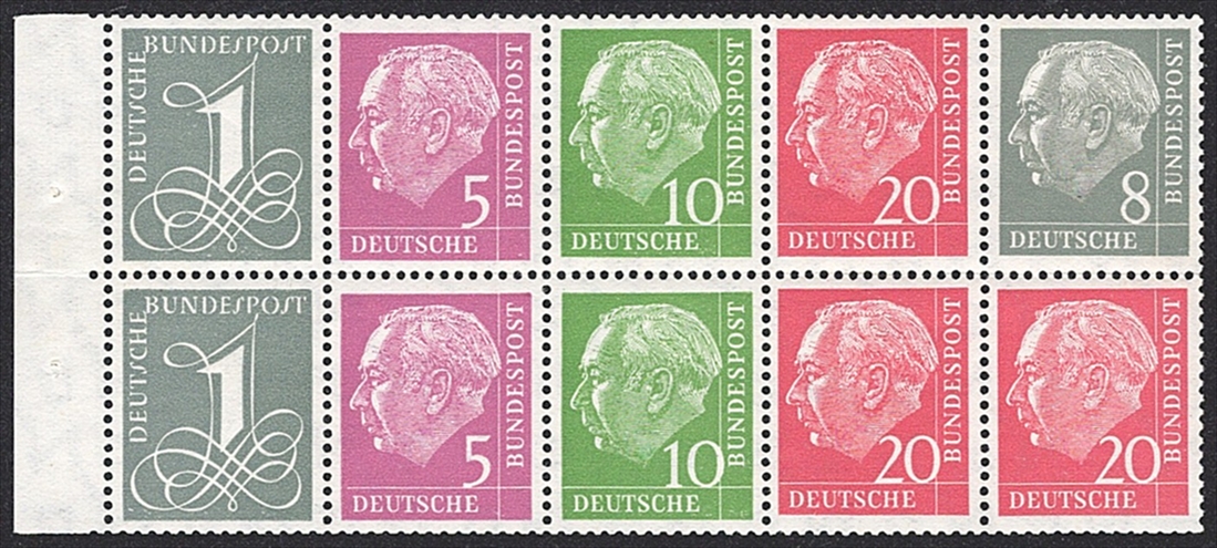 Deutschland, BRD, Markenhefte, Blatt-Nr.8 Y l