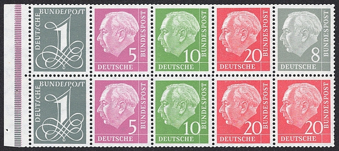 Deutschland, BRD, Markenhefte, Blatt-Nr.8 Y ll