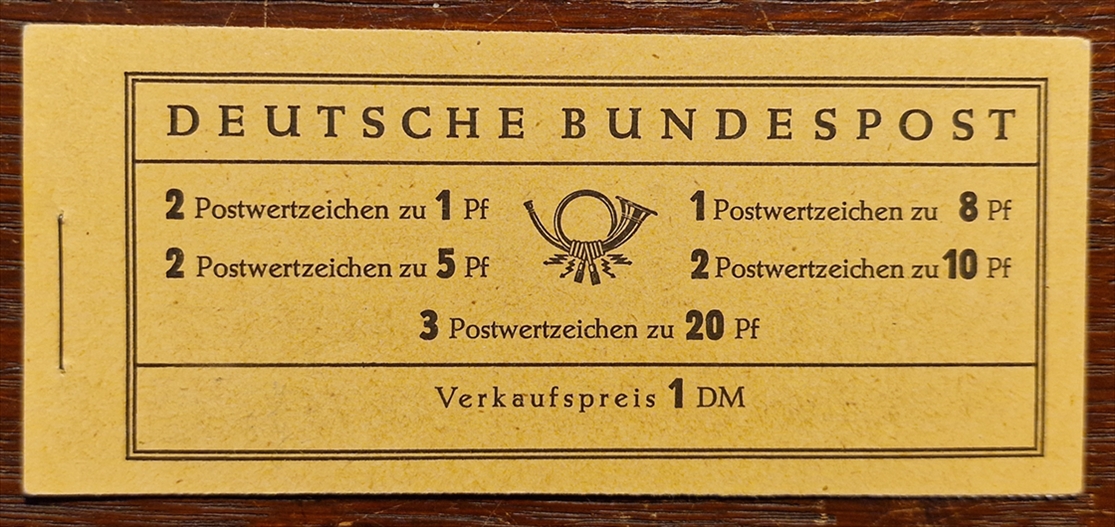 Deutschland, BRD, Markenhefte, Nr. 4 Yll