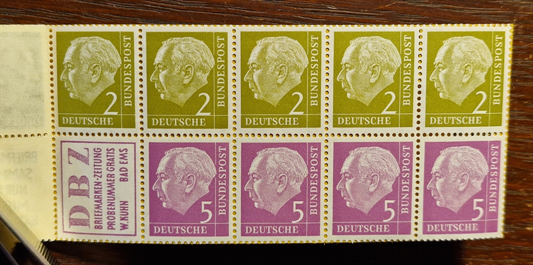 Deutschland, BRD, Markenhefte, Nr.2e, Text "Pelikan technisch vollendet...." – Bild 4