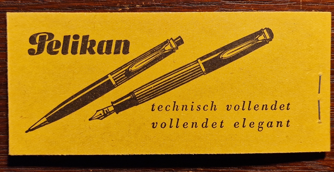 Deutschland, BRD, Markenhefte, Nr.2e, Text "Pelikan technisch vollendet...." – Bild 5
