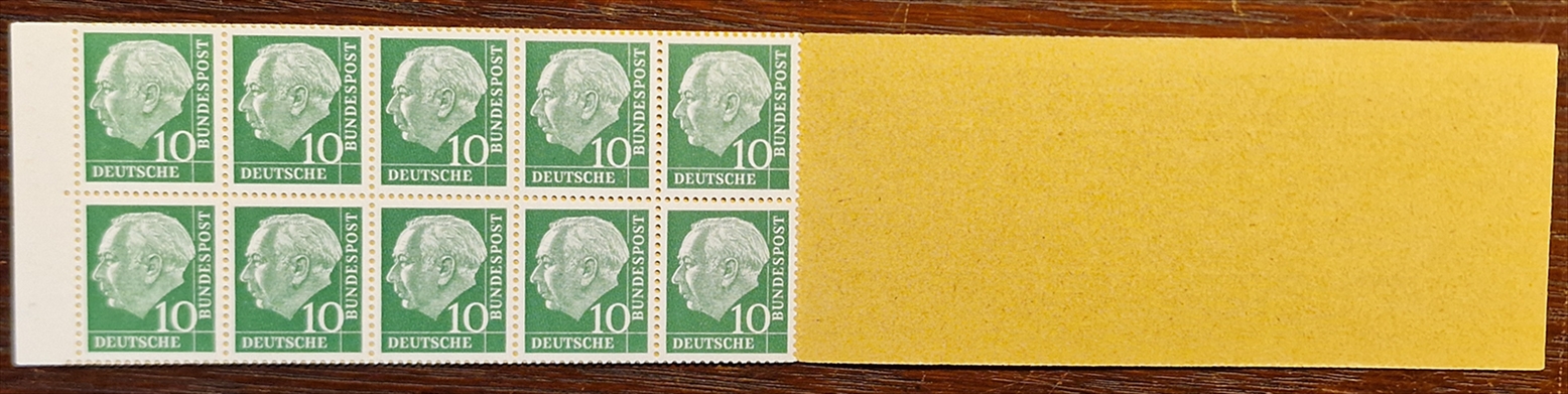 Deutschland, BRD, Markenhefte, Nr.6d – Bild 2