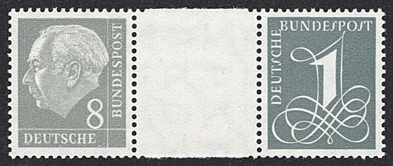 Deutschland, BRD, Markenhefte, WZ 15 b Y ll