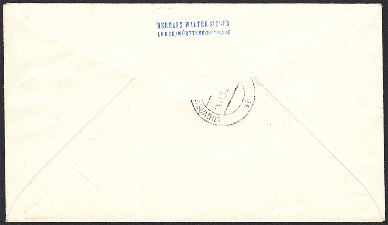 Deutschland, BRD, Nr.173-176, Wohlfahrt, komplette Serie, illustrierter, adressierter FDC, LORCH – Bild 2