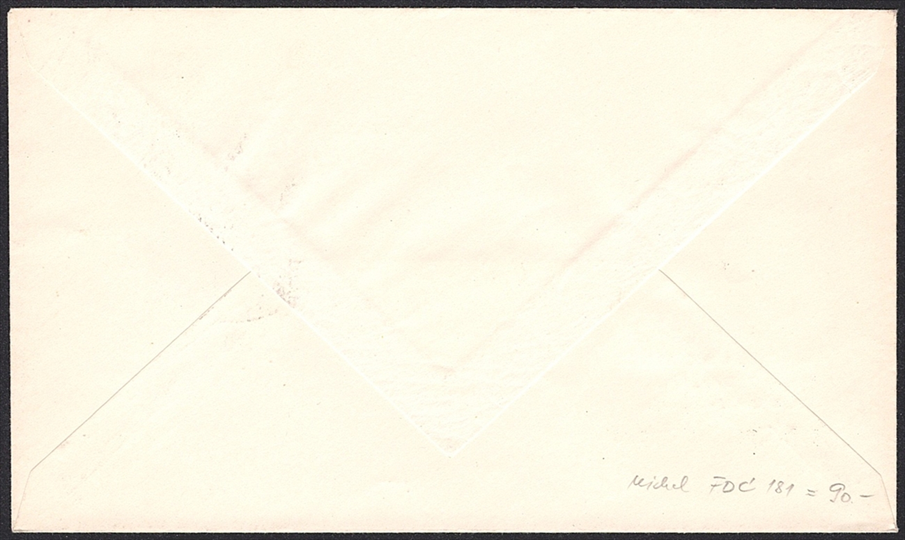 Deutschland, BRD, Nr.181x, Freimarken, illustrierter, unadressierter FDC, BAYREUTH – Bild 2