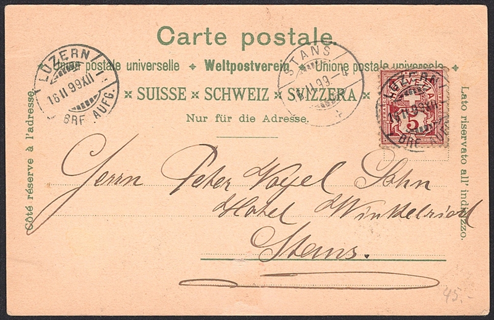 Lithographien Schweiz, Militaria, Historische Postkarte der Schweiz, Schlacht bei Näfels, 3 Bilder, 1899 – Bild 2