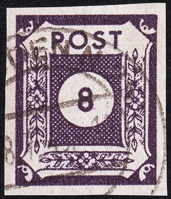 Deutschland 1945 Sowjetische Zone - Ost-Sachsen Mi. Nr. 44 A a und Pf. III gstempelt