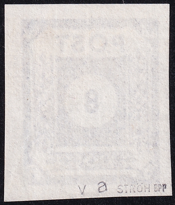Deutschland 1945 Sowjetische Zone - Ost-Sachsen Mi. Nr. 44 A a und Pf. V gestempelt - mit Signatur – Bild 2
