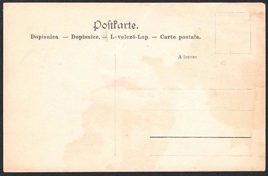 Lithographien, Österreich, Gruss aus MARIA LANKOWITZ, 2 Bilder, um 1900, nicht gelaufen – Bild 2
