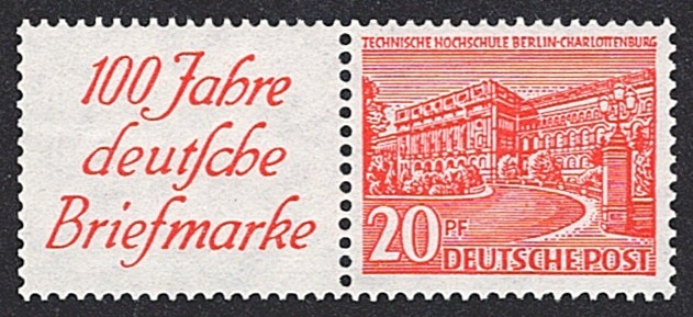 Deutschland, Berlin, Markenhefte, W 13