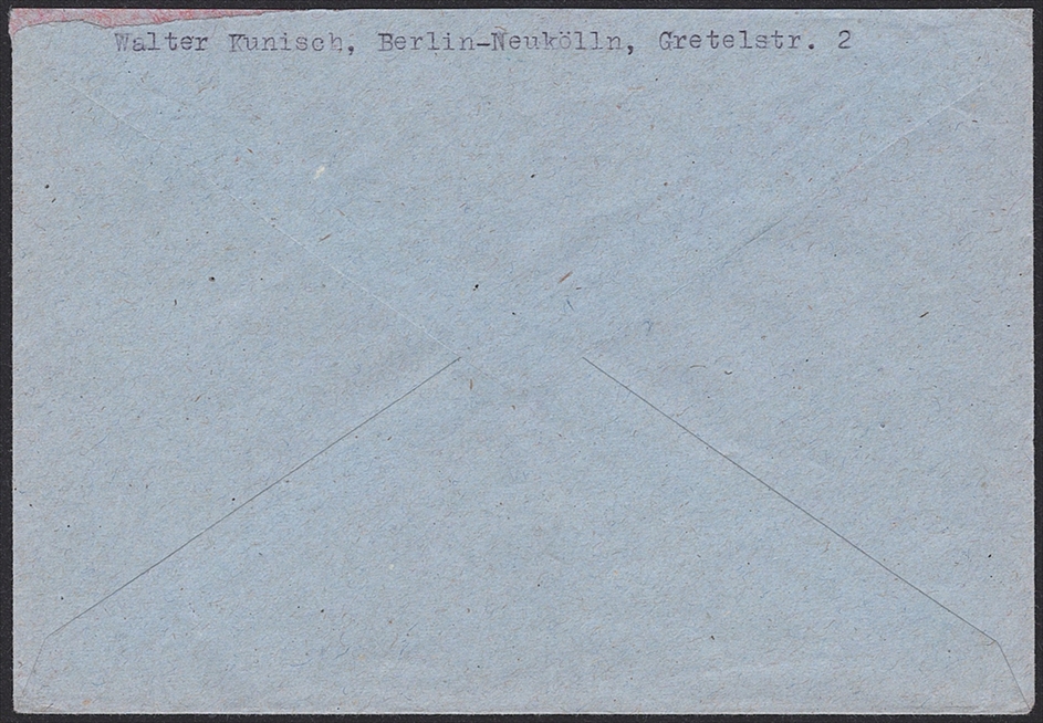 Deutschland, Berlin, Nr.24/26 portogerecht auf Brief in die Schweiz, BERLIN – Bild 2