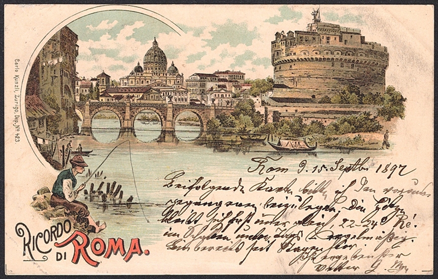 Lithographien, Italien, Ricardo di ROMA, 1897