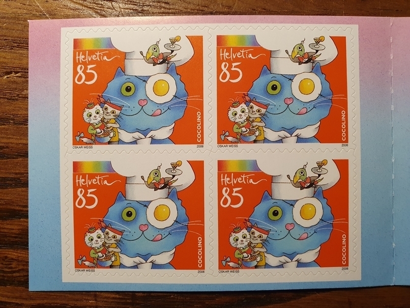 Schweiz Markenheftchen 2006 SBK Nr. 85 mit 10 x CHF 0.85er – Bild 3
