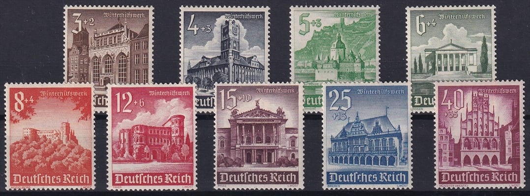 Deutschland 1940, Winterhilfswerk, komplette Serie